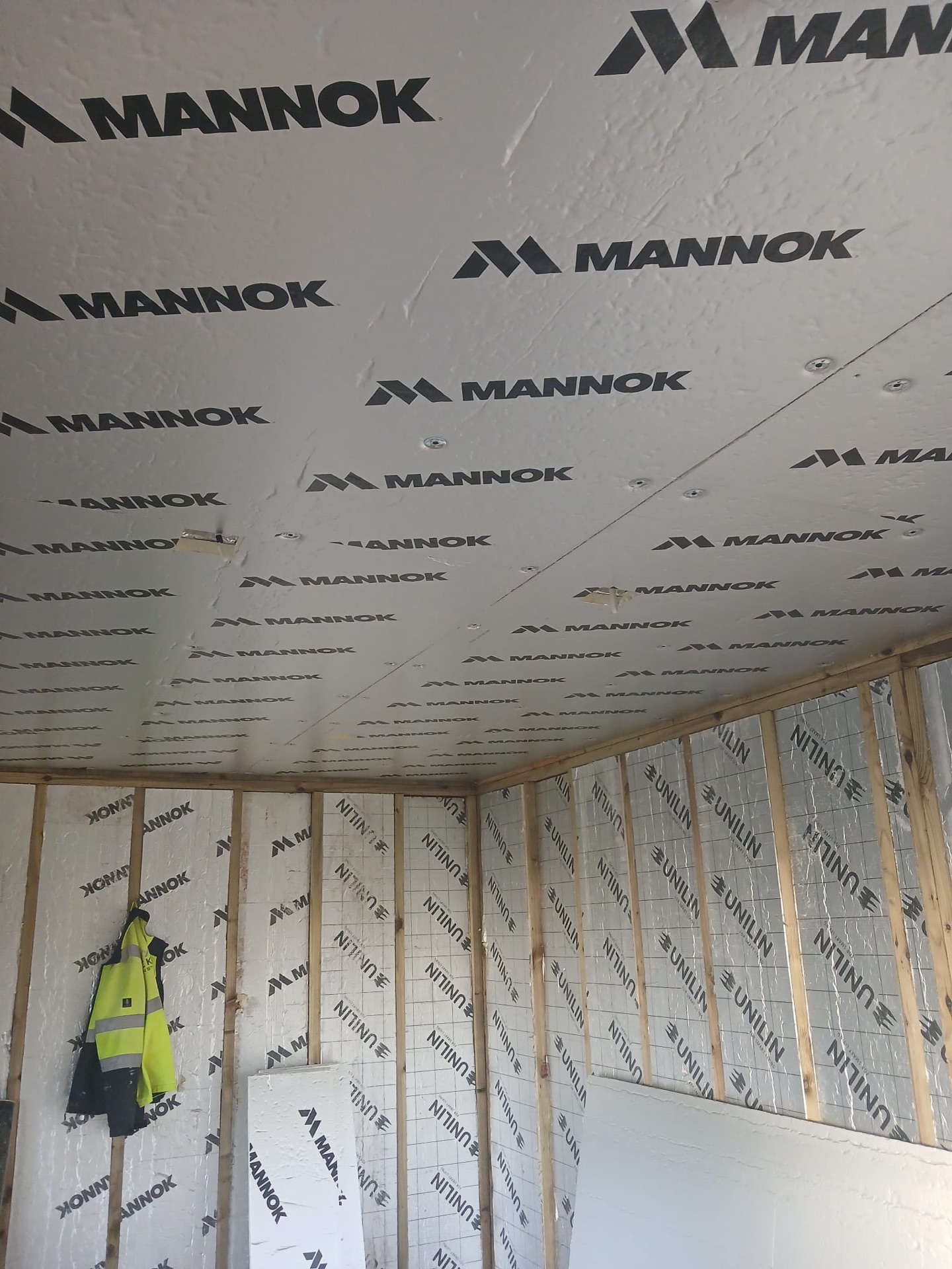 Tekton Spaces insulation and timber frame construction